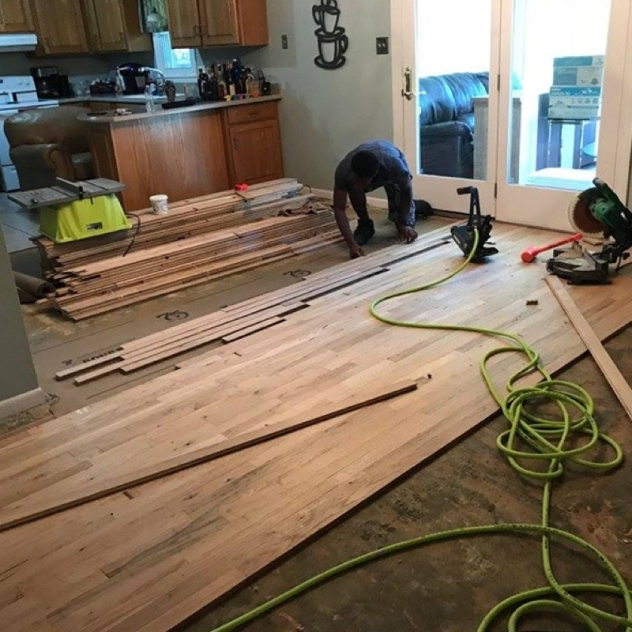 Our real wood floors are ethically sourced from cool, Northern forests where trees grow slower and longer. With our proven installation process and top-quality materials, we can save our customers valuable time and money.